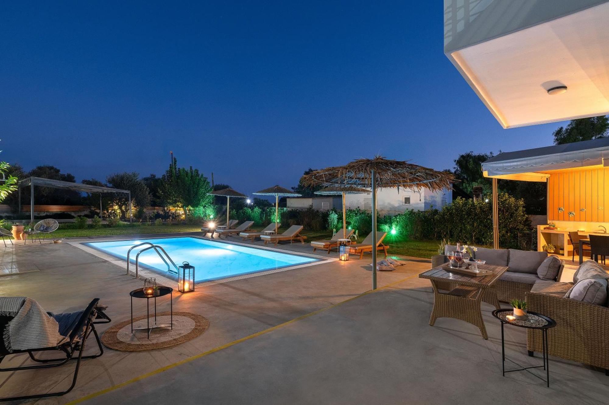 Ethria Pool Villa With Heated Jacuzzi Афанту Экстерьер фото