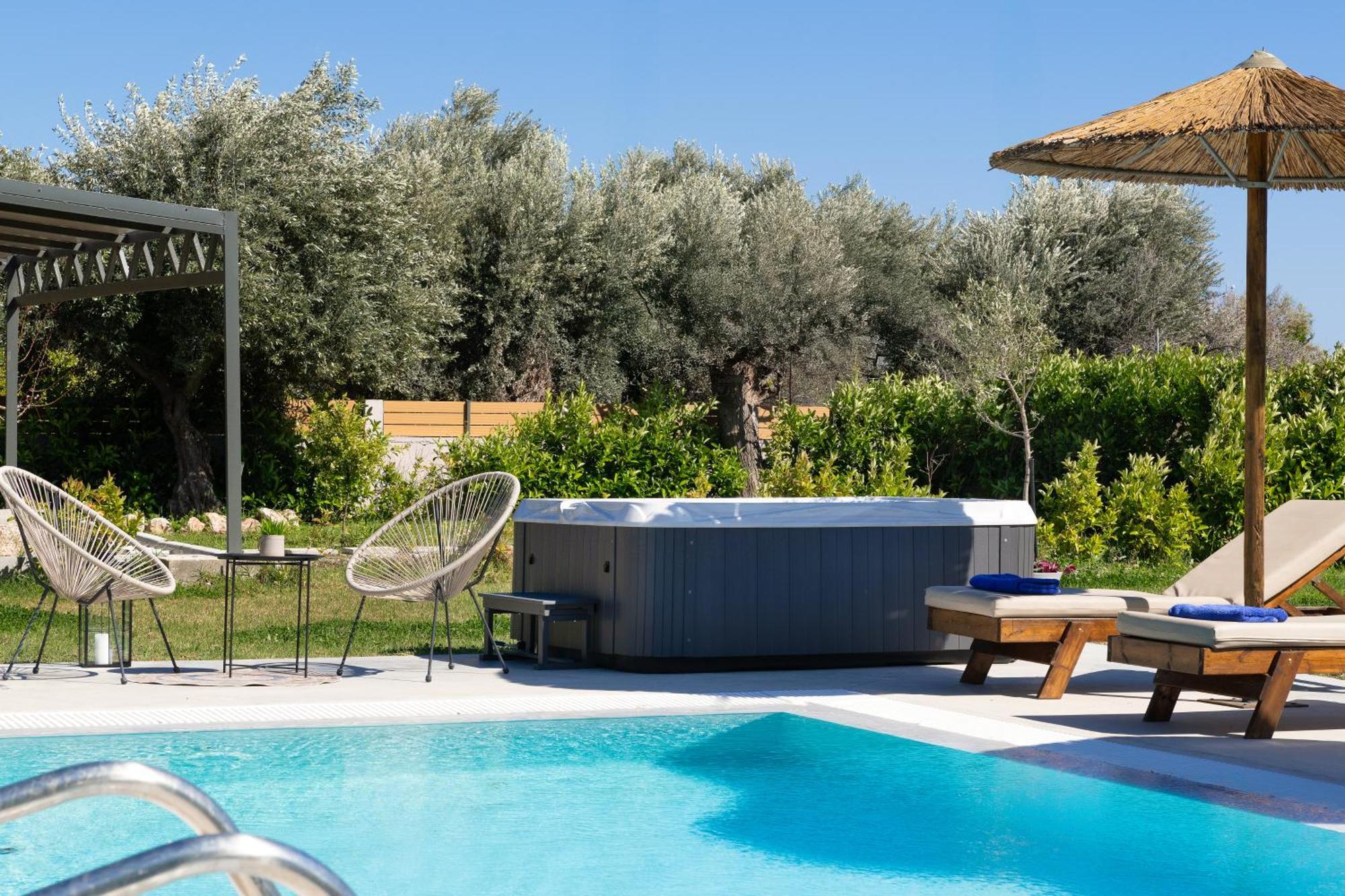 Ethria Pool Villa With Heated Jacuzzi Афанту Экстерьер фото