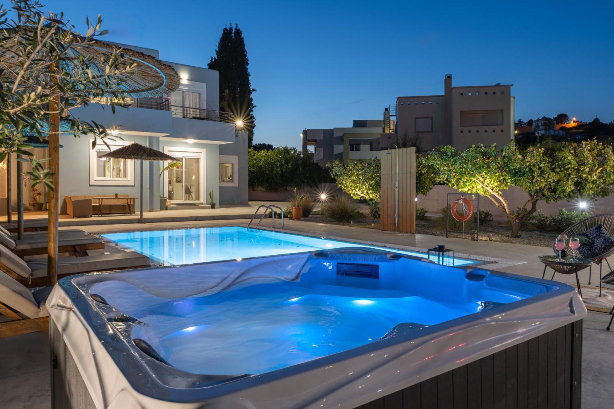 Ethria Pool Villa With Heated Jacuzzi Афанту Экстерьер фото